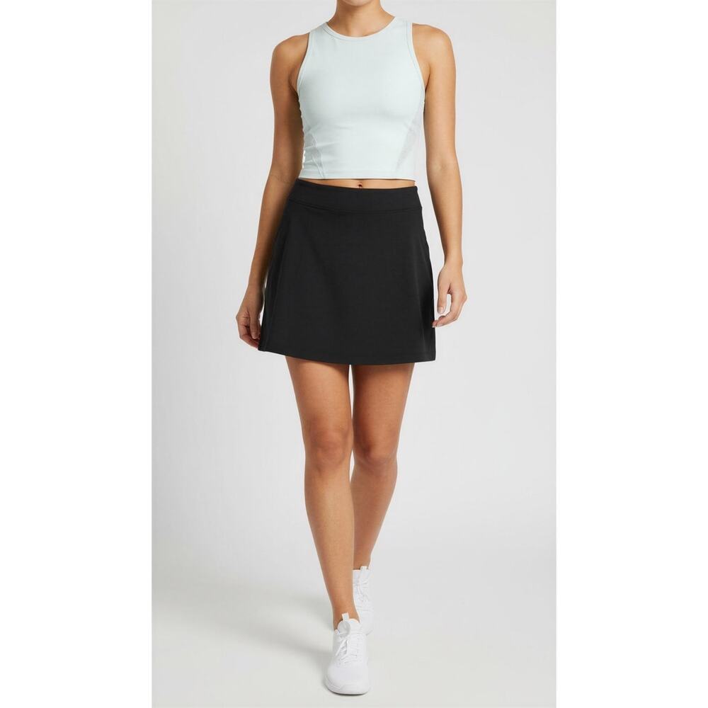 FootJoy Women's Black Athletic Skort Medium High-Rise‎ Golf Tennis
